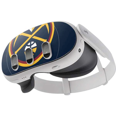 NBA Denver Nuggets Large Logo Meta Quest 3 Skin