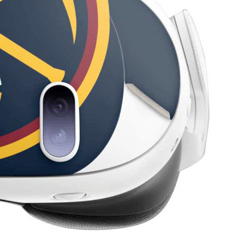 NBA Denver Nuggets Large Logo Meta Quest 3 Skin