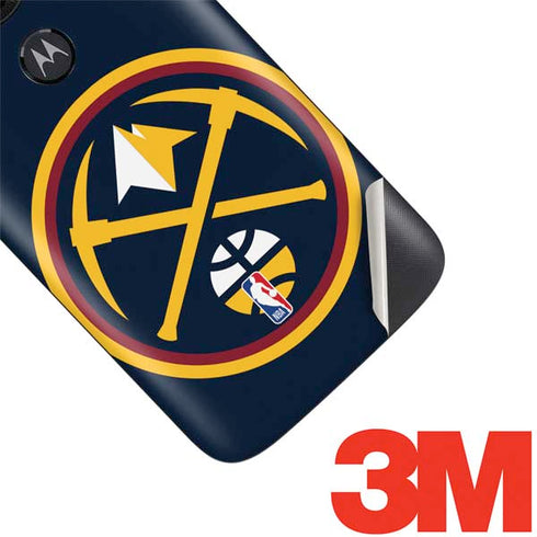 NBA Denver Nuggets Large Logo Moto E5 Play Skin