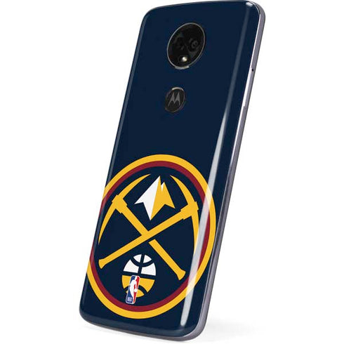 NBA Denver Nuggets Large Logo Moto E5 Plus Skin
