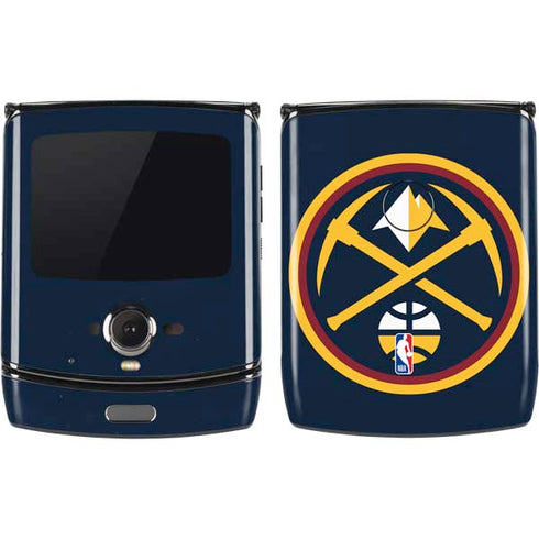 NBA Denver Nuggets Large Logo Motorola RAZR Skin
