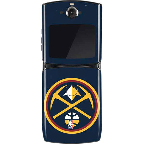 NBA Denver Nuggets Large Logo Motorola RAZR Skin