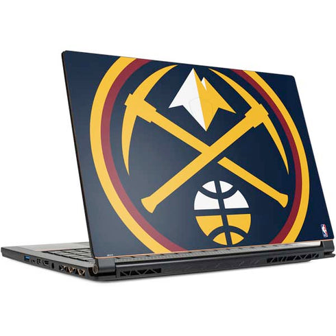NBA Denver Nuggets Large Logo MSI GS65 Stealth Laptop Skin