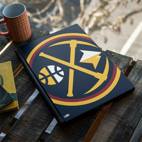 NBA Denver Nuggets Large Logo MSI GS65 Stealth Laptop Skin