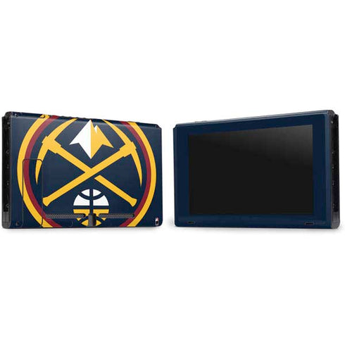 NBA Denver Nuggets Large Logo Nintendo Switch Bundle Skin