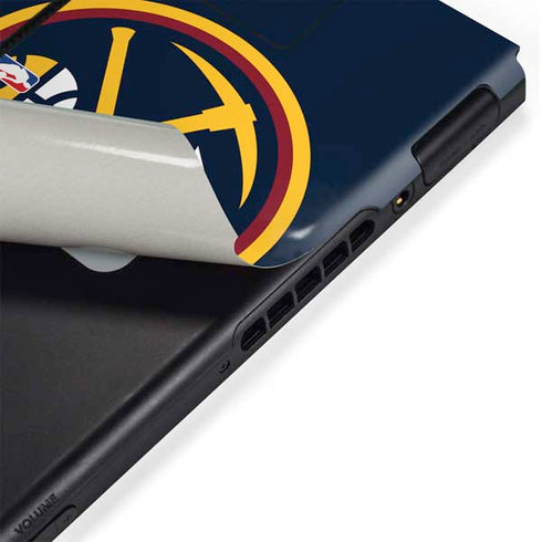 NBA Denver Nuggets Large Logo Nintendo Switch Bundle Skin