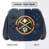 NBA Denver Nuggets Large Logo Nintendo Switch Bundle Skin