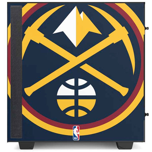 NBA Denver Nuggets Large Logo NZXT H510 Compact ATX Mid-Tower Case Skin