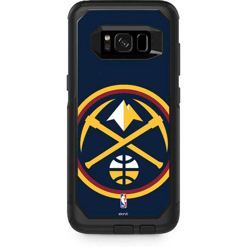 NBA Denver Nuggets Large Logo Otterbox Commuter Galaxy Skin