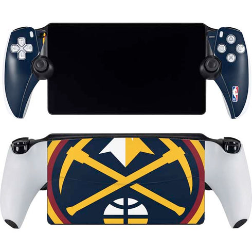 NBA Denver Nuggets Large Logo PlayStation Portal Remote Player Skin