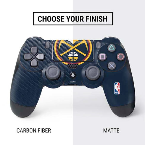 NBA Denver Nuggets Large Logo PS4 Controller Skin