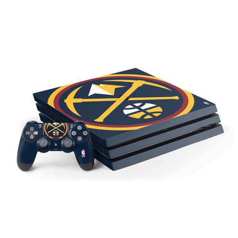 NBA Denver Nuggets Large Logo PS4 Pro Bundle Skin