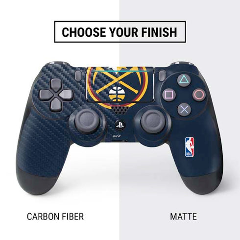 NBA Denver Nuggets Large Logo PS4 Slim Bundle Skin