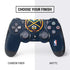 NBA Denver Nuggets Large Logo PS4 Slim Bundle Skin