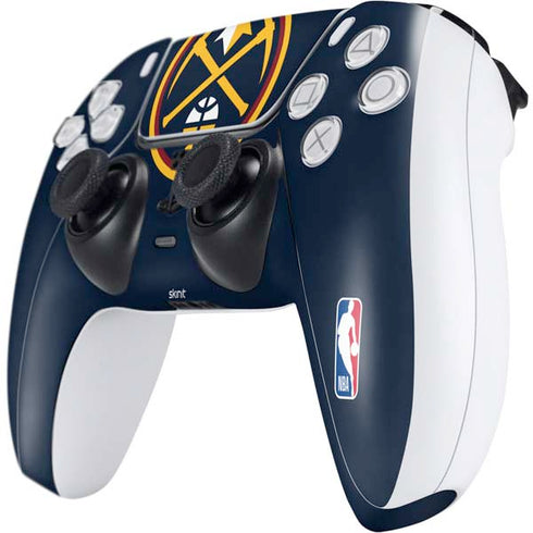 NBA Denver Nuggets Large Logo PS5 Controller Skin