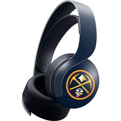 NBA Denver Nuggets Large Logo PULSE 3D Wireless Headset for PS5 Skin