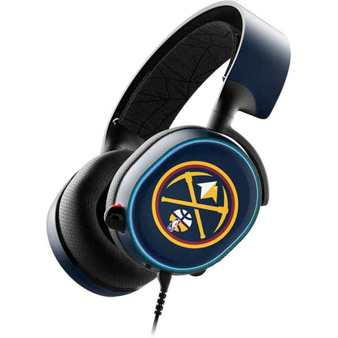NBA Denver Nuggets Large Logo SteelSeries Arctis 3 Skin