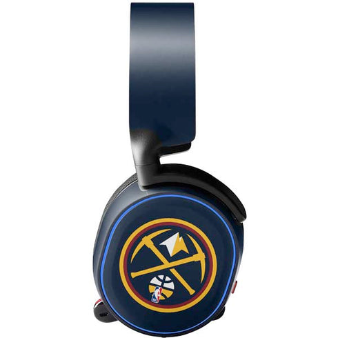 NBA Denver Nuggets Large Logo SteelSeries Arctis 5 Skin