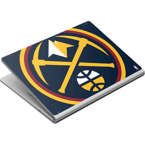 NBA Denver Nuggets Large Logo Surface Book Skin