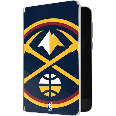 NBA Denver Nuggets Large Logo Surface Duo Skin