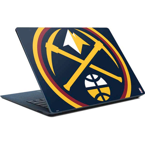NBA Denver Nuggets Large Logo Surface Laptop Skin