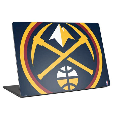 NBA Denver Nuggets Large Logo Universal Laptop 13in (10.6 x 7.6in) Skin