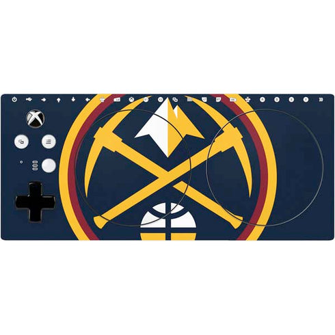 NBA Denver Nuggets Large Logo Xbox Adaptive Controller Skin