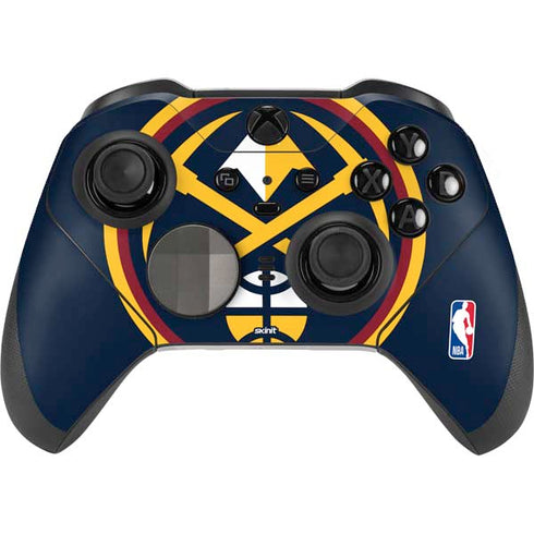 NBA Denver Nuggets Large Logo Xbox Elite Wireless Controller Series 2 Skin