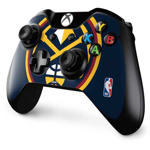 NBA Denver Nuggets Large Logo Xbox One Controller Skin