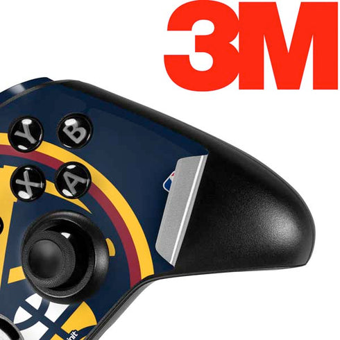NBA Denver Nuggets Large Logo Xbox One Elite Controller Skin