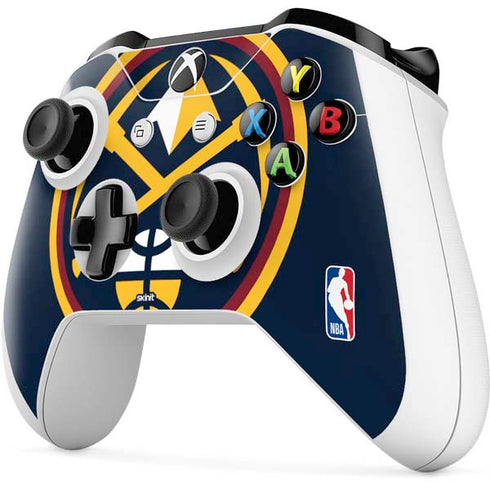 NBA Denver Nuggets Large Logo Xbox One S All-Digital Edition Bundle Skin