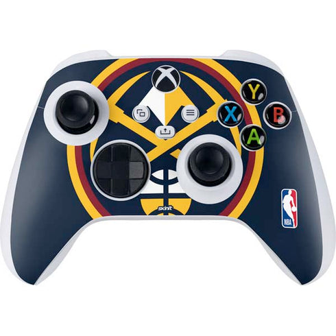 NBA Denver Nuggets Large Logo Xbox Series S Controller Skin