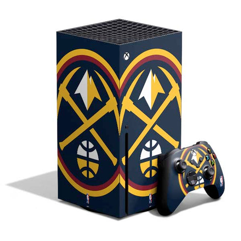 NBA Denver Nuggets Large Logo Xbox Series X Bundle Skin