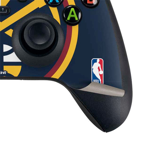 NBA Denver Nuggets Large Logo Xbox Series X Controller Skin