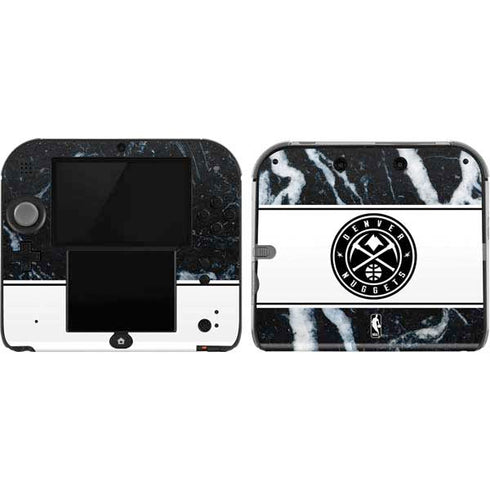 NBA Denver Nuggets Marble Nintendo 2DS Skin