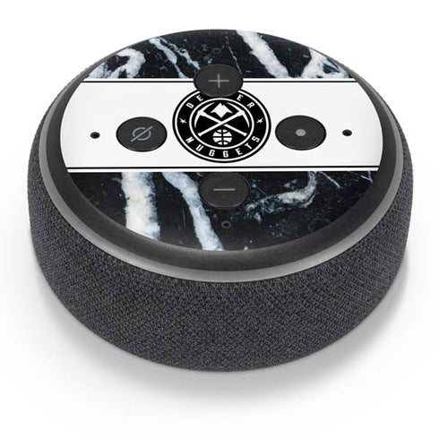 NBA Denver Nuggets Marble Amazon Echo Dot Skin
