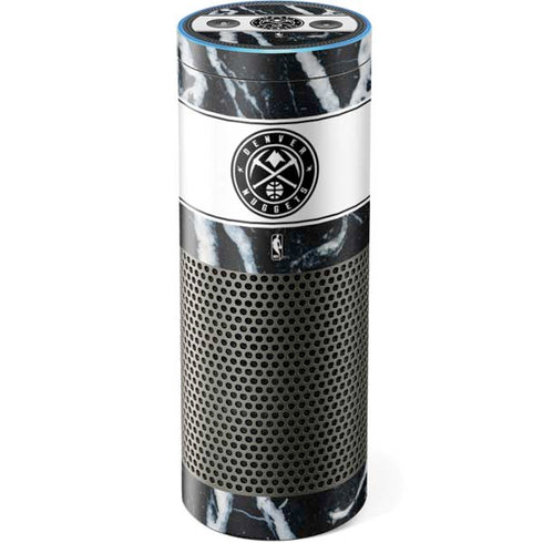 NBA Denver Nuggets Marble Amazon Echo Skin