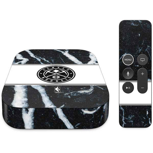 NBA Denver Nuggets Marble Apple TV Skin