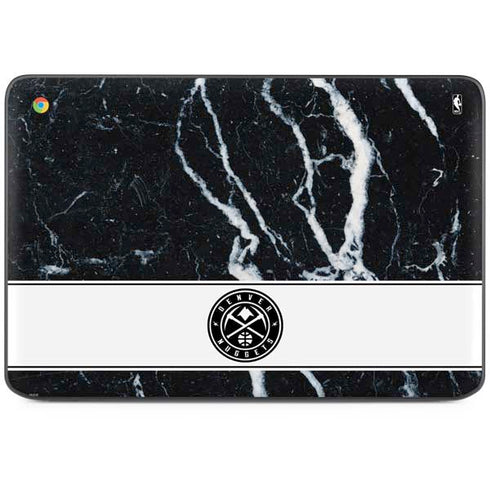 NBA Denver Nuggets Marble HP Chromebook Skin