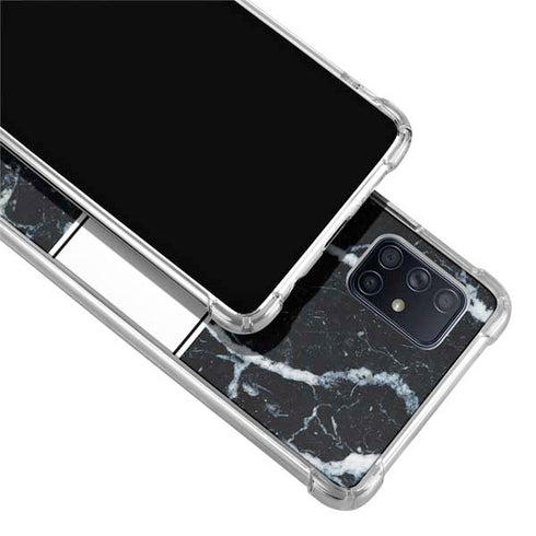 NBA Denver Nuggets Marble Galaxy A51 5G Clear Case