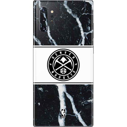 NBA Denver Nuggets Marble Galaxy Note 10 Plus Skin