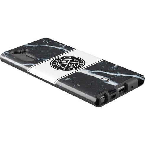 NBA Denver Nuggets Marble Galaxy Note 10 Pro Case