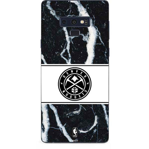 NBA Denver Nuggets Marble Galaxy Note 9 Skin
