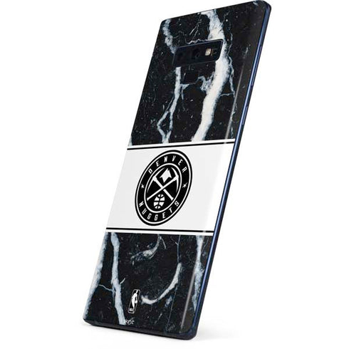 NBA Denver Nuggets Marble Galaxy Note 9 Skin