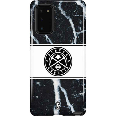 NBA Denver Nuggets Marble Galaxy Note20 5G Pro Case