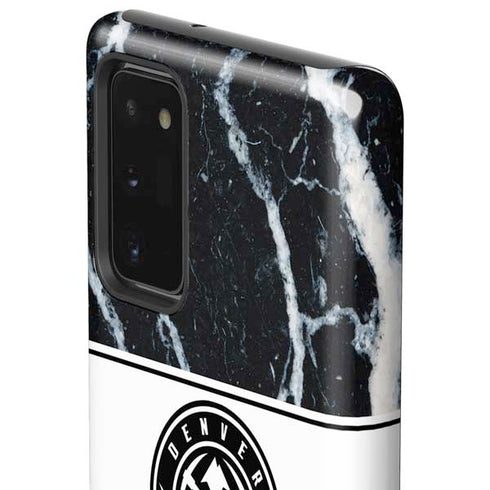 NBA Denver Nuggets Marble Galaxy Note20 5G Pro Case