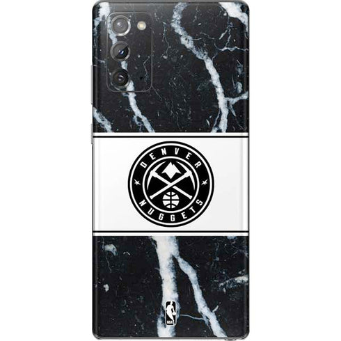 NBA Denver Nuggets Marble Galaxy Note20 5G Skin