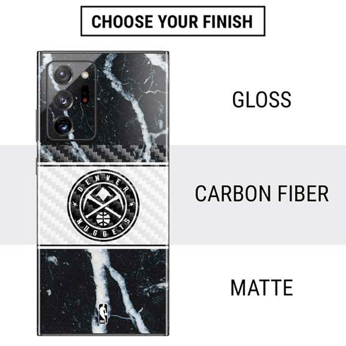 NBA Denver Nuggets Marble Galaxy Note20 Ultra 5G Skin