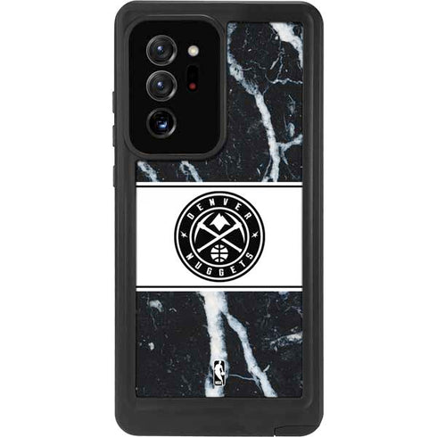 NBA Denver Nuggets Marble Galaxy Note20 Ultra 5G Waterproof Case