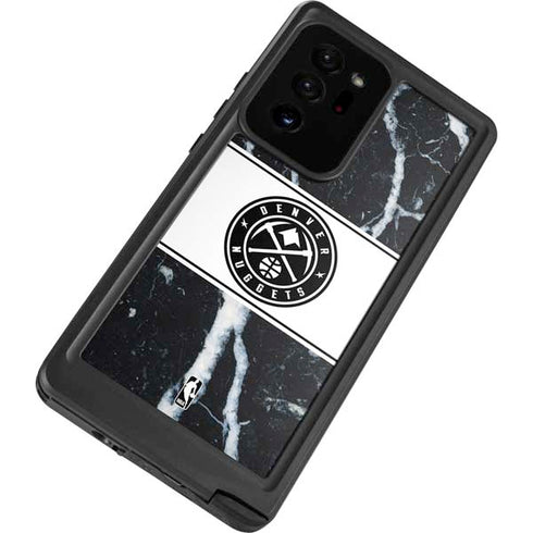 NBA Denver Nuggets Marble Galaxy Note20 Ultra 5G Waterproof Case